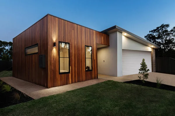 Casa contemporânea australiana — Fotografia de Stock