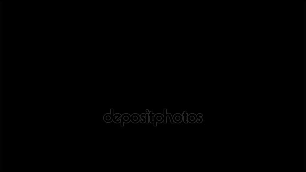 Comptage électrique numéro 0 à 10 sur fond sombre (4K  )