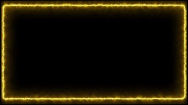 Koyu renk arka plan (4 K Sarı elektrik tam çerçeve )