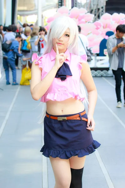 Cosplay anime japonés — Foto editorial de stock © redthirteen1 #141995076