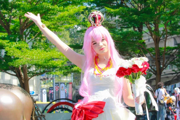 Cosplay Anime Japonês — Fotografia de Stock