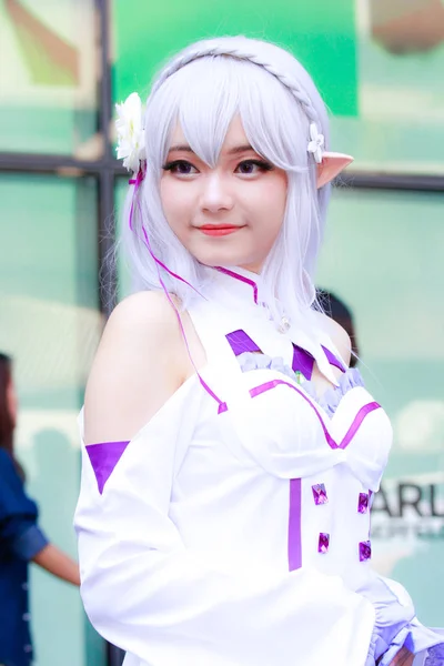 Cosplay 动漫日语 — 图库照片