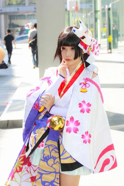 Cosplay Anime Japán — Stock Fotó