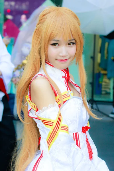 Cosplay anime giapponese — Foto Stock