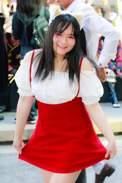 Cosplay anime giapponese — Foto Stock