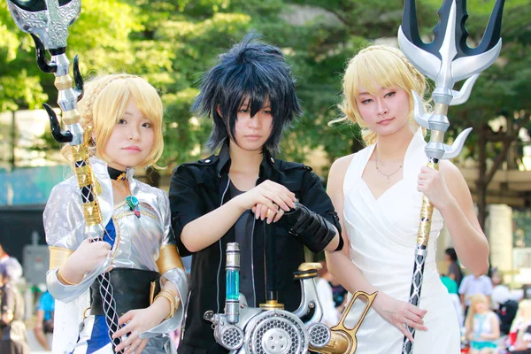 Cosplay anime giapponese — Foto Stock