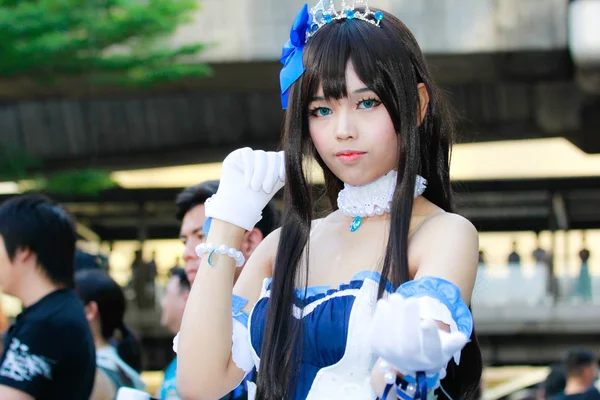 Cosplay anime japonés — Foto de Stock