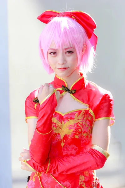 Cosplay anime japonés — Foto de Stock