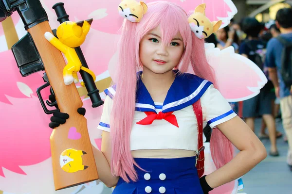 Cosplay Anime Japonês — Fotografia de Stock