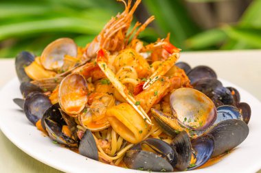 Linguine Pescatore çanak