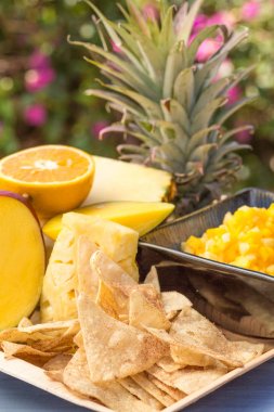 Tropikal meyve Salsa