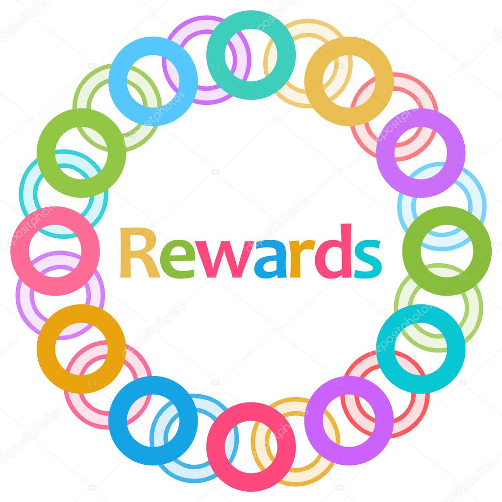 Rewards Colorful Rings Circular 