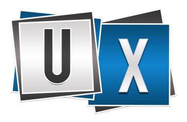 UX mavi gri bloklar 