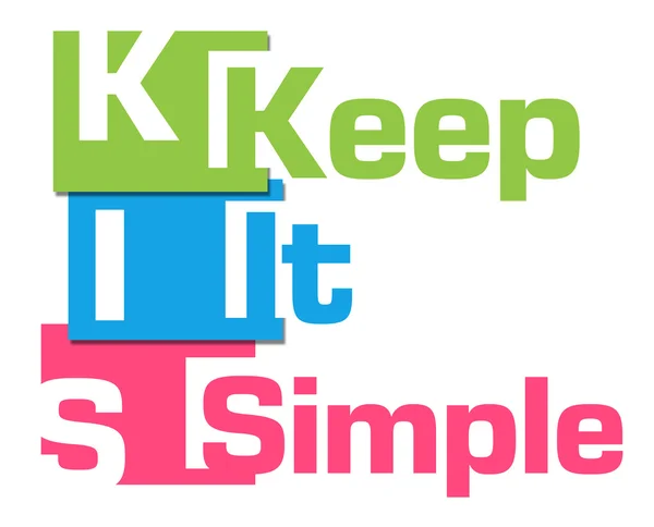 Keep It Simple Abstract Colorful Stripes — Φωτογραφία Αρχείου