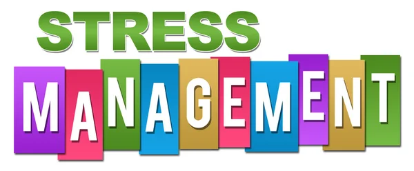 Stress Management Professional Colorful — Φωτογραφία Αρχείου