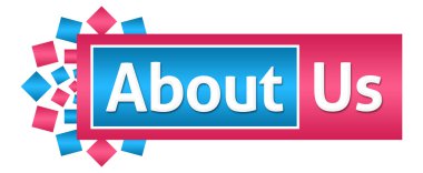 Hakkımızda mavi dairesel yatay pembe 