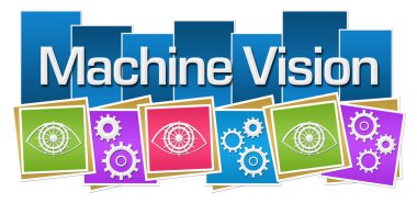 Makine vizyon renkli kareler Gears göz 