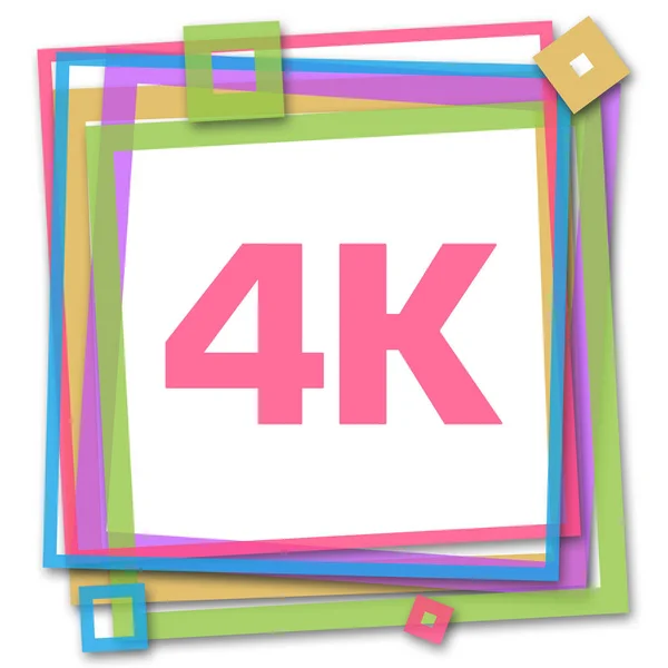 4K Colorful Frame — Stock Photo, Image