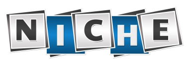 Mavi Gri bloklar niş 