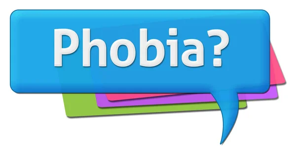Symboles de commentaires colorés Phobia — Photo