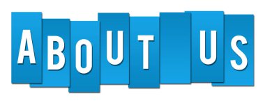 Hakkımızda çizgili mavi 