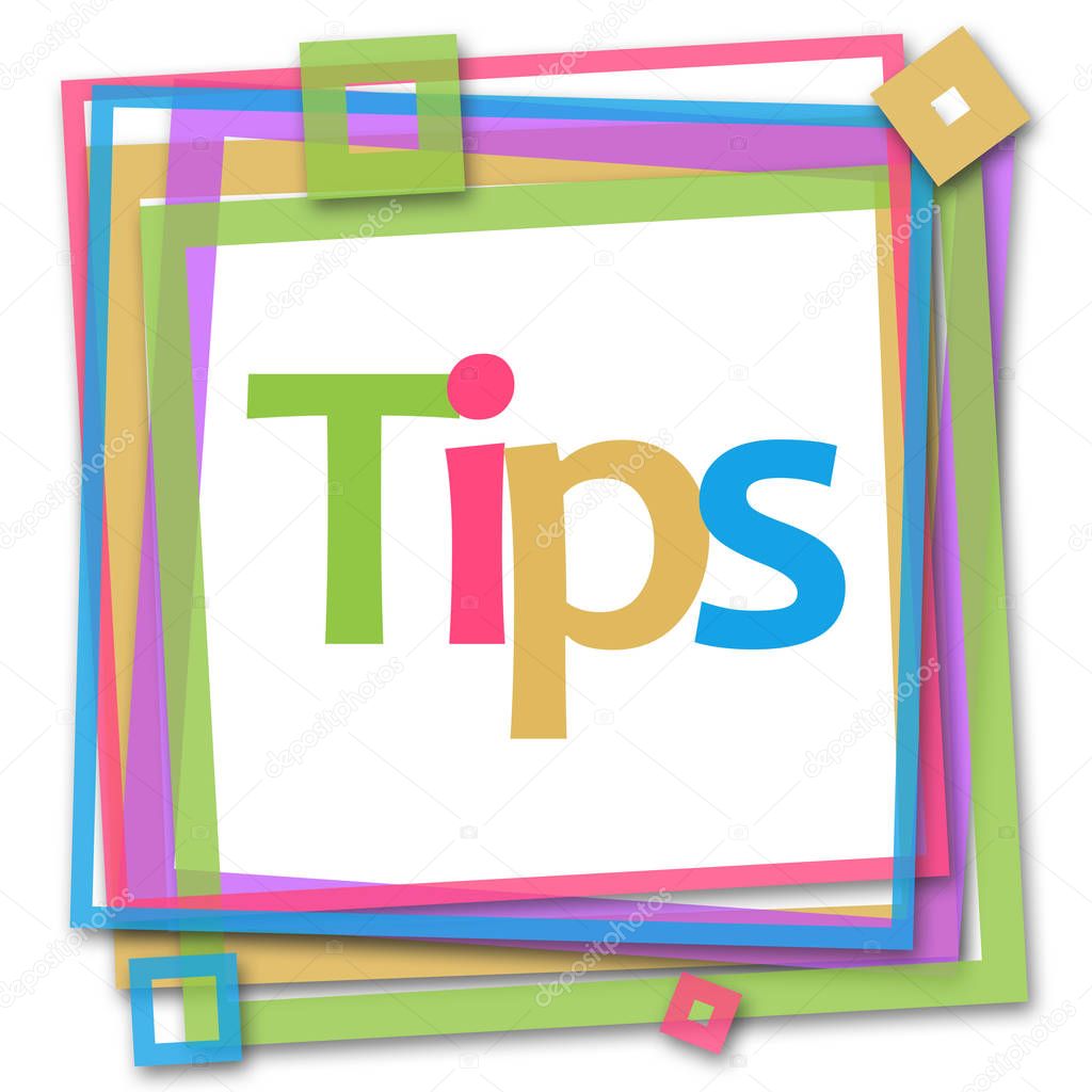 Tips Colorful Frame 