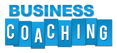 İş koçluk profesyonel mavi 