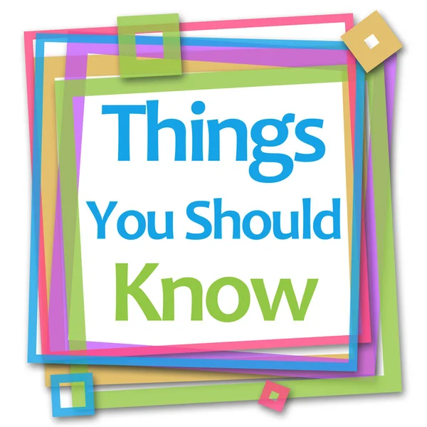 Things you should know Stock Photos, Royalty Free Things you should know  Images | Depositphotos