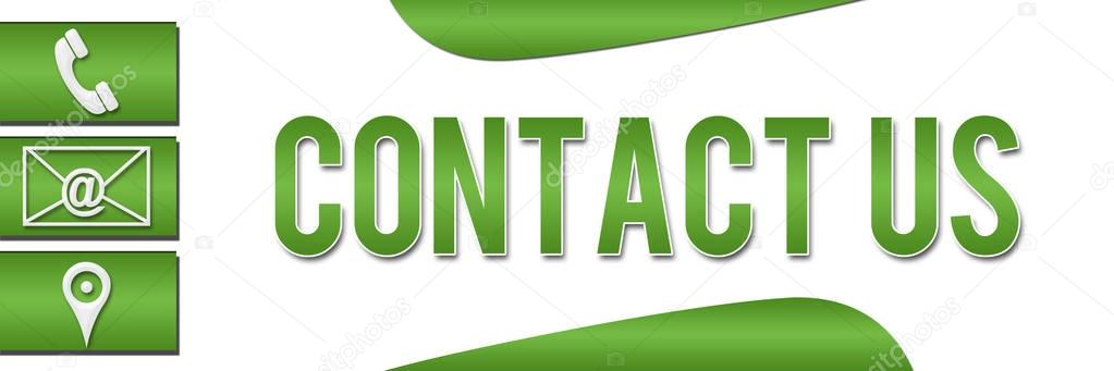 Contact Us Green Banner 