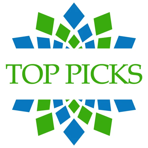 Top Picks Green Blue Circular