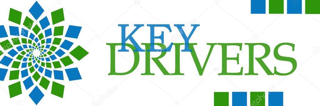 Key Drivers Green Blue Squares Horizontal 