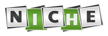 Yeşil Gri bloklar niş 