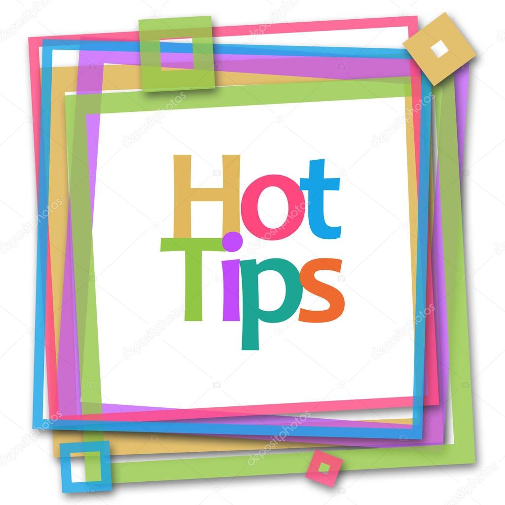 Hot Tips Colorful Frame 