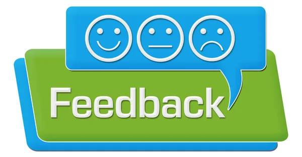 Feedback Concept Image Text Related Symbols — Stock Photo, Image