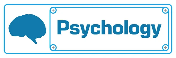 Psychology Concept Image Text Related Symbol — Stock Photo, Image