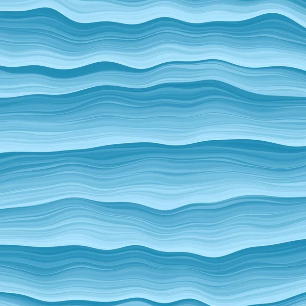 Ondas Marinhas. Design abstrato Criatividade Fundo de ondas azuis. Ilustração vetorial — Vetor de Stock
