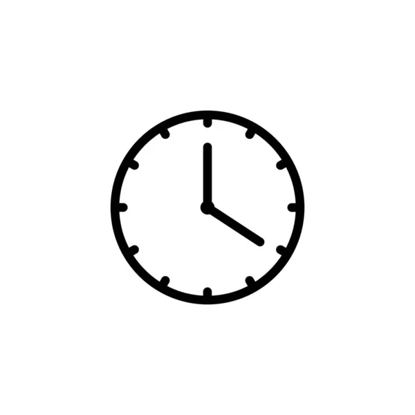 时钟图标 时间图标向量 — 图库矢量图片