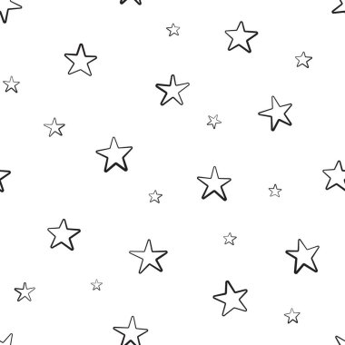 El çizimi vektörsüz yıldız deseni, yıldız işareti, diyor ki, retro, düğün, vintage, tebrik kartı, web şablonu.