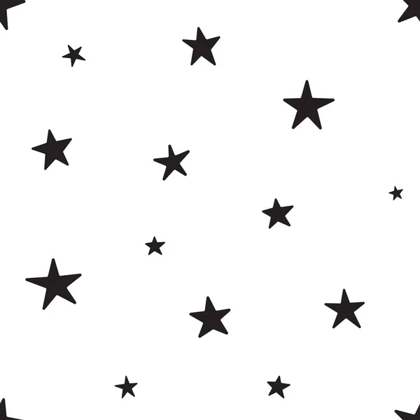 Векторный Бесшовный Звездный Узор Звездная Цитата Говоря Ретро Свадьба Винтаж — стоковый вектор