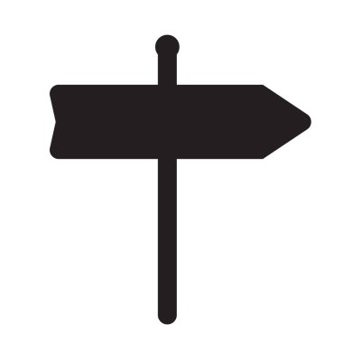 İmza noktası simgesi, vektör simgesi izole edildi