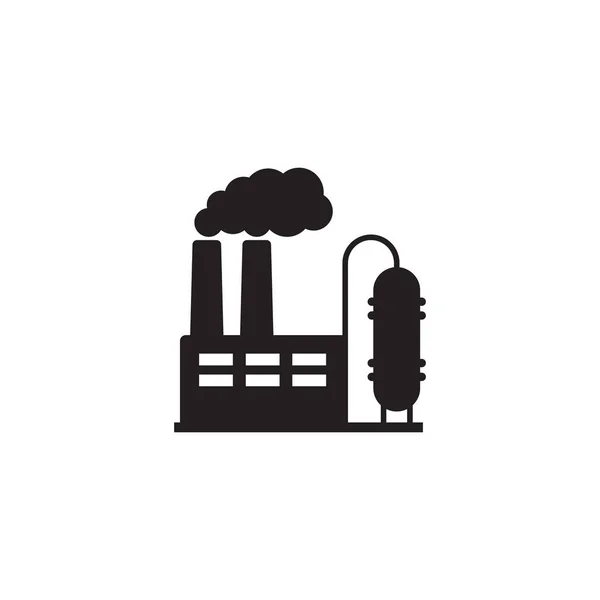 Ilustración Vectorial Del Icono Industria Icono Fábrica — Vector de stock