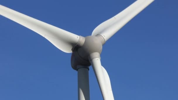 风力涡轮机 可再生能源概念 — 图库视频影像