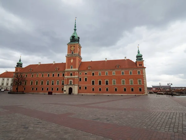 Ulice Hlavního Města Během Pandemie Koronaviru Obvykle Přeplněné Lidmi Nebo — Stock fotografie