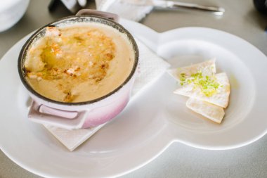 Kasede bir balık çorbası