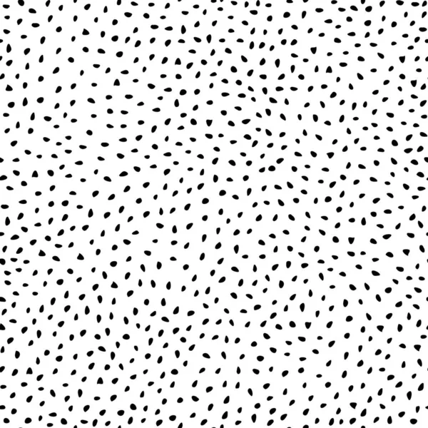 Enfärgad prick sömlös mönster på vit bakgrund. — Stock vektor