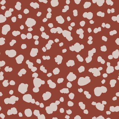 Soyut basit el çizimi hayvan kürkü pürüzsüz desen.