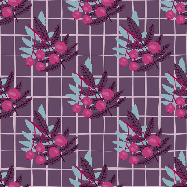 Abstraktní Bezešvý Vzor Rwana Květinové Pozadí Botanická Tapeta Textilní Potisk — Stockový vektor