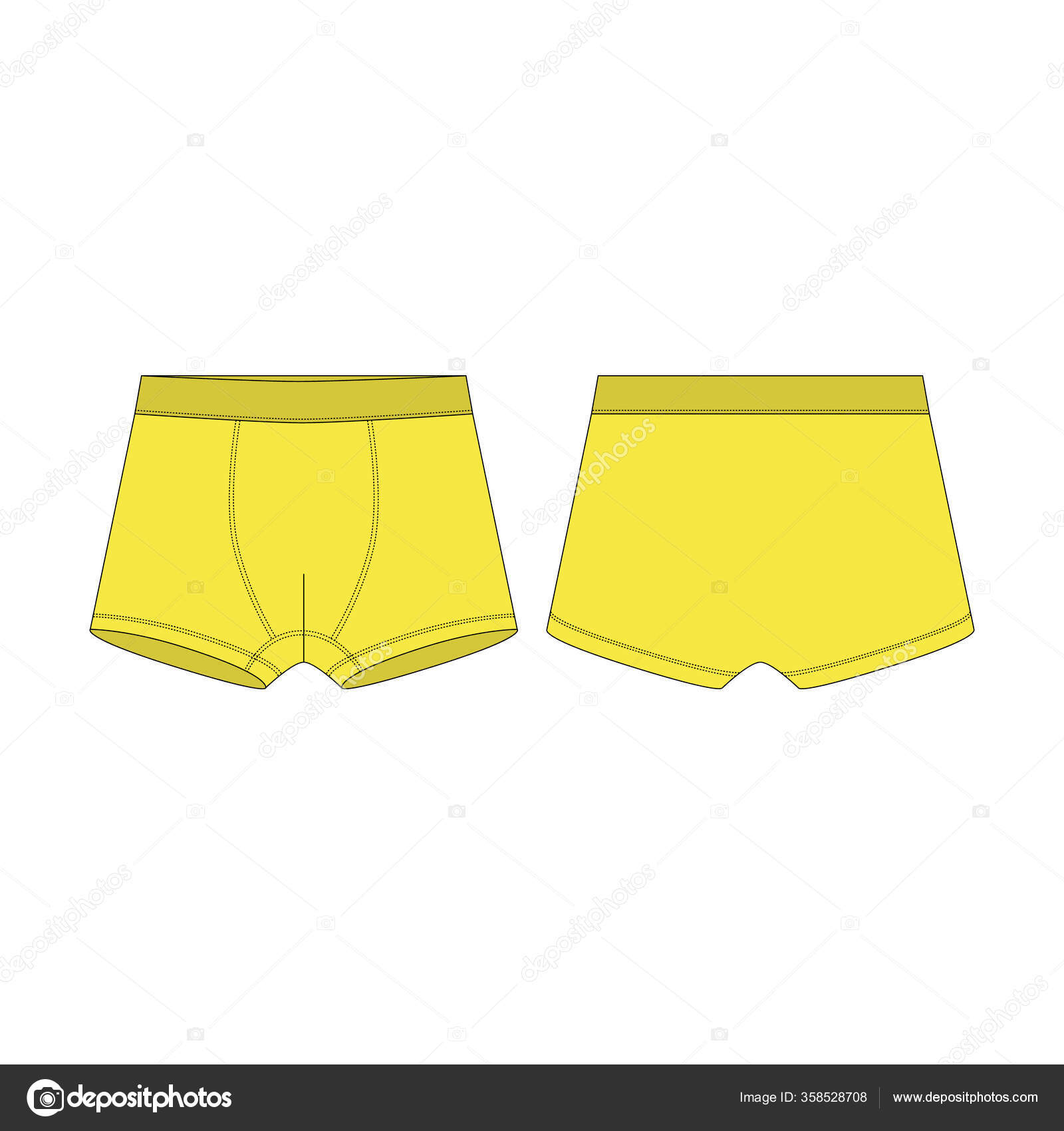 Underpants Boxer Shorts Drawing Outline Drawing Of Mens Boxer