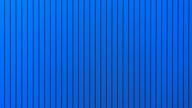 Mavi, modern, çizgili kumaş dokusu. Siyah dikey çizgileri olan arka plan tekstil mavisi eğilimi. Tasarımcılar için.