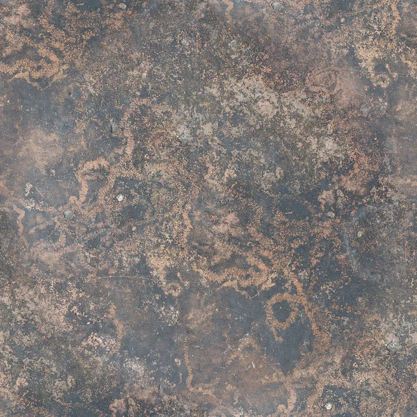 红色的 生锈的花岗岩 铁下有污迹 无缝线质感天然石色青铜 设计员空白正方形复制页背景 — 图库照片